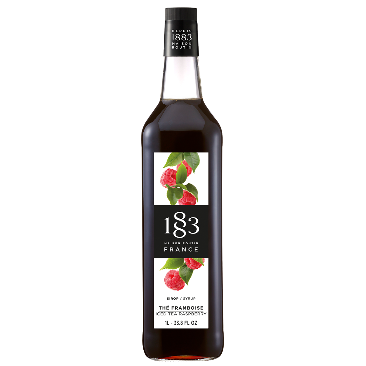 1883 Maison Routin Iced Tea Raspberry Syrup 1Lt