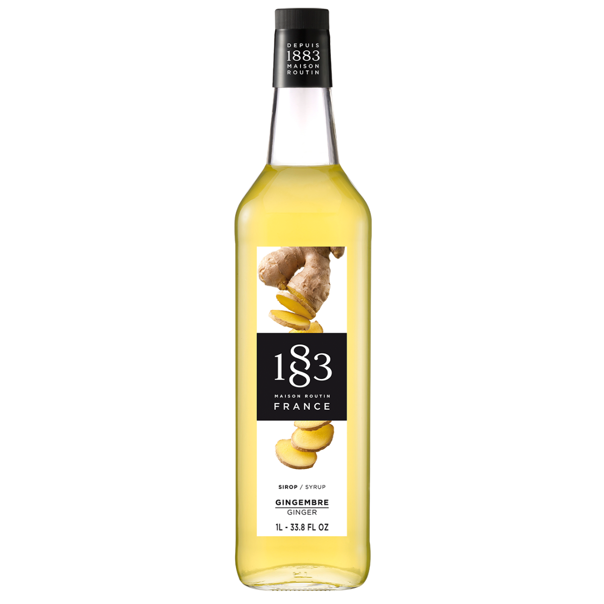 1883 Maison Routin Ginger Syrup 1Lt