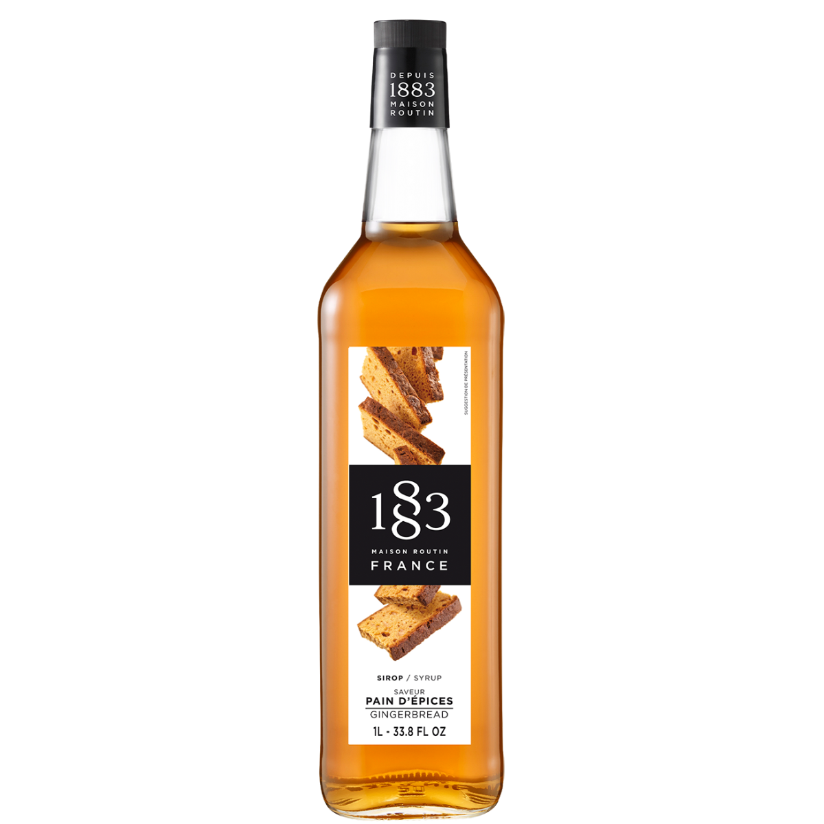 1883 Maison Routin Gingerbread Syrup 1Lt