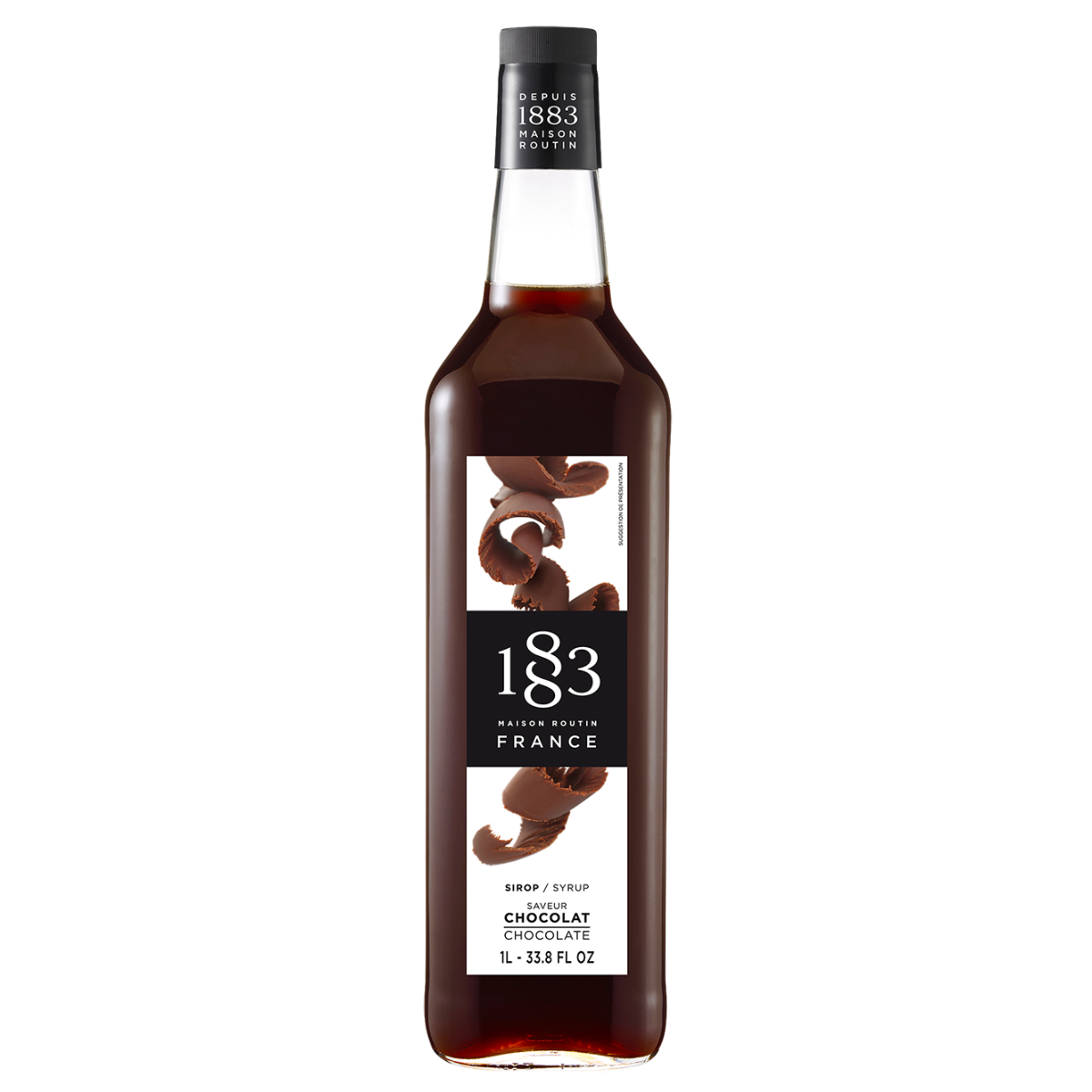 1883 Maison Routin Chocolate Syrup 1Lt