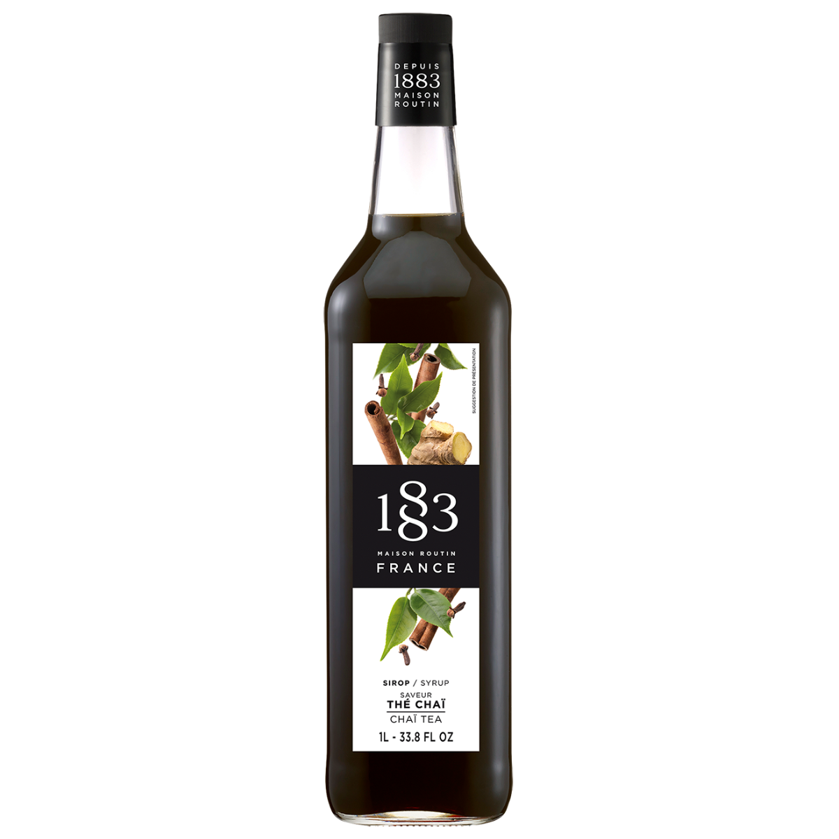 1883 Maison Routin Chai Tea Syrup 1Lt