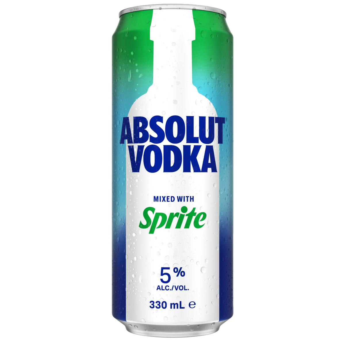 Absolut Vodka & Sprite 330ml