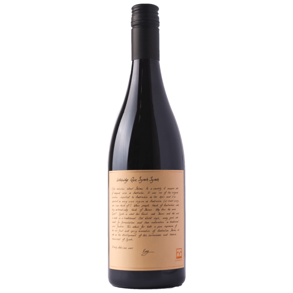Lethbridge Que Syrah Syrah 2022 750ml