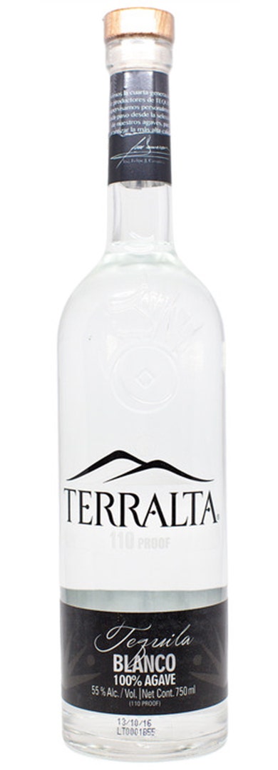 Terralta High Proof Blanco 100% Agave Tequila 750ml