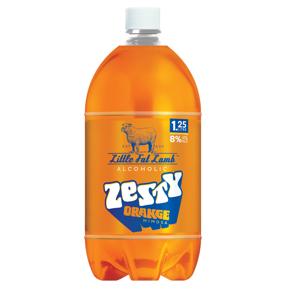 Little Fat Lamb PET Zesty Orange 1.25Lt