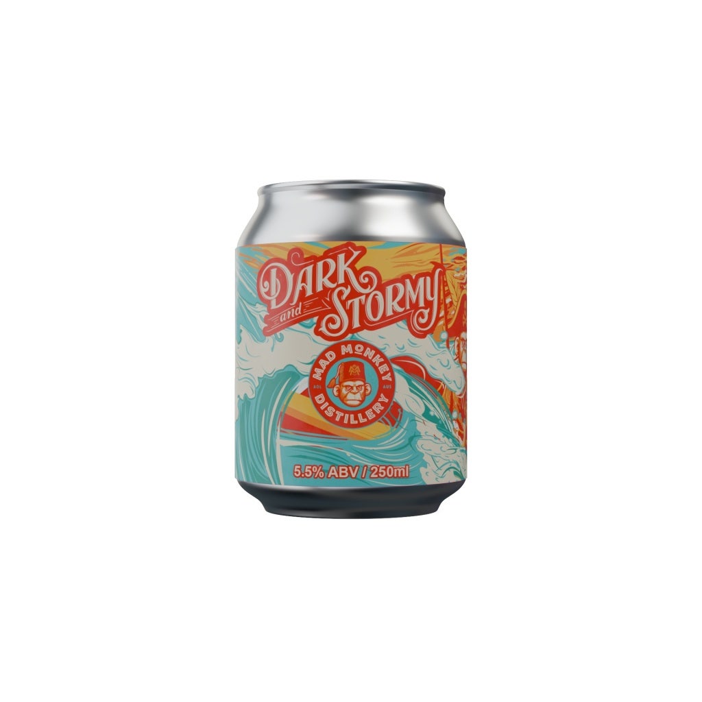 Mad Monkey Dark And Stormy Carton (16x250ml)
