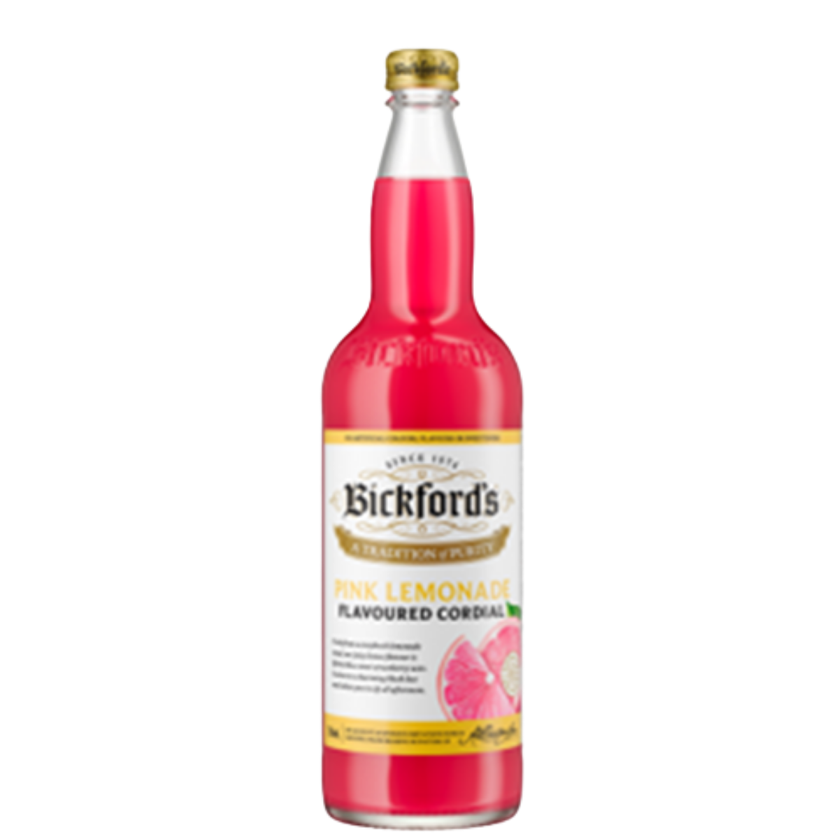Bickfords Pink lemonade Cordial 750ml