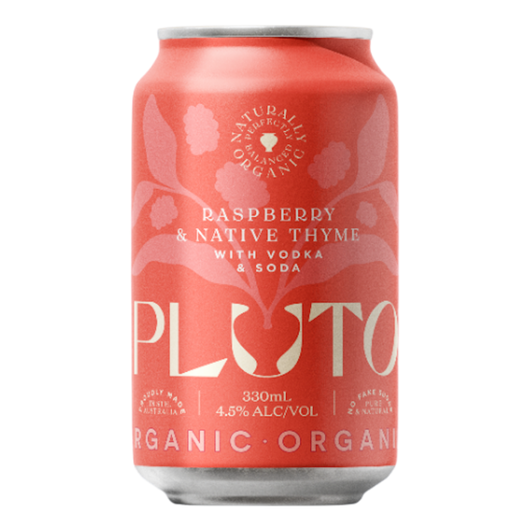 Pluto Vodka Premix - Raspberry And Native Thyme