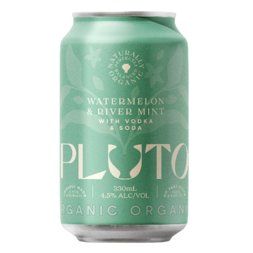 Pluto Vodka Premix - Watermelon And River Mint