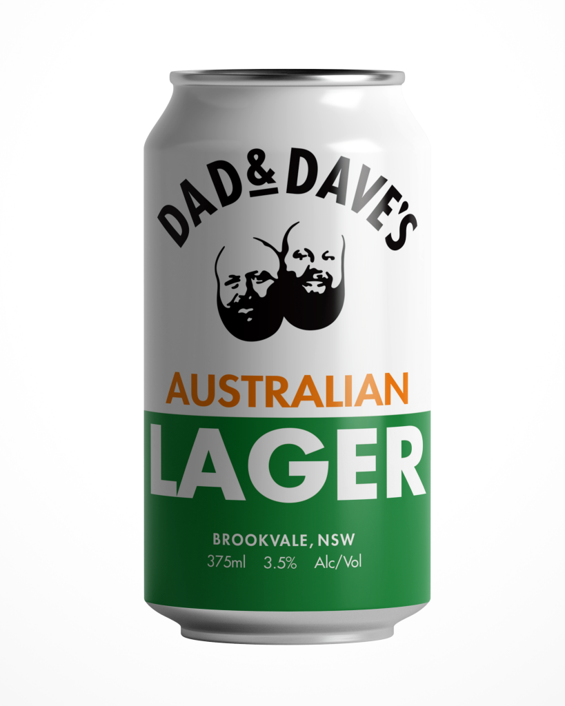 Dad & Dave's Brewing Australian Lager 375ml