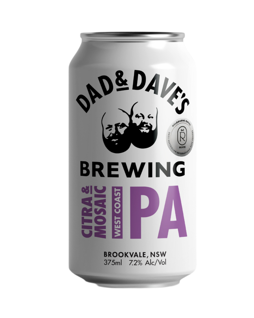 Dad & Dave's Brewing Citra & Mosaic West Coast Ipa 375ml