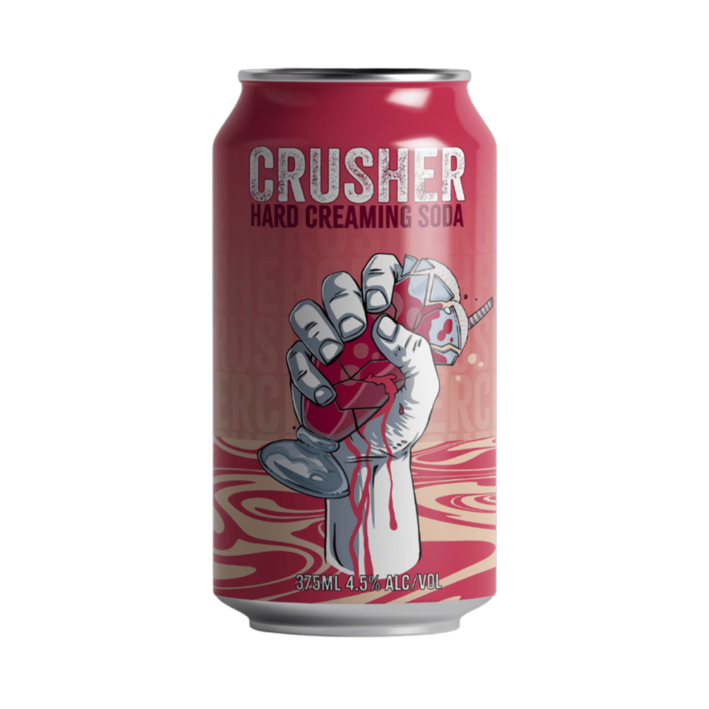 Dad & Dave's Brewing Crusher Crusher Hard Creaming Soda 375ml