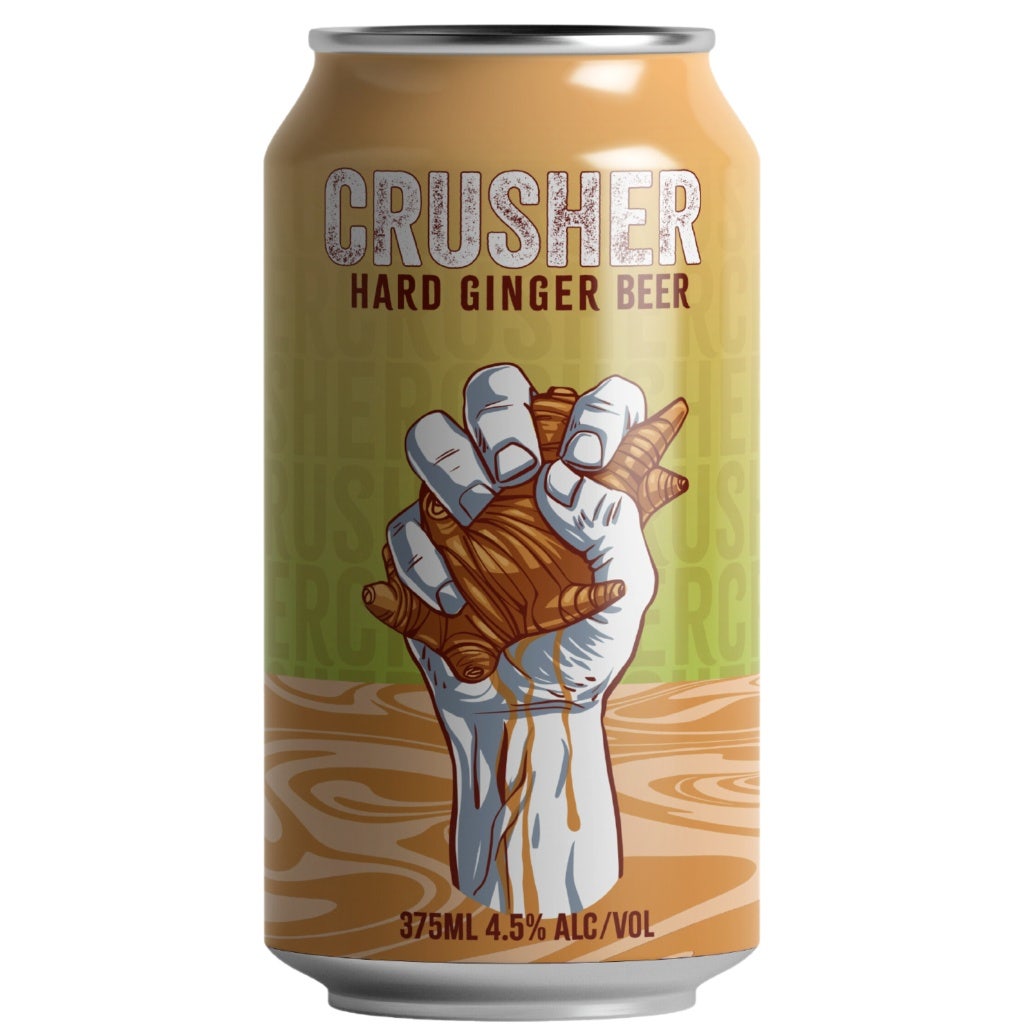 Dad & Dave's Brewing Crusher Crusher Hard Ginger Beer 375ml