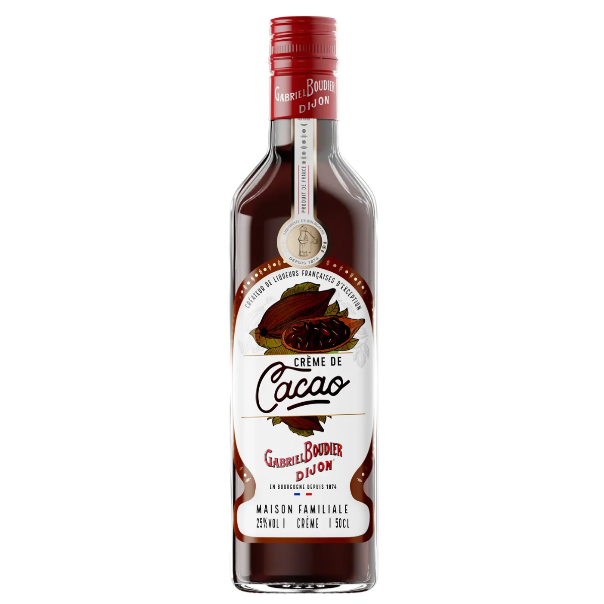 Gabriel Boudier Dark Cocoa Liqueur Cacao Noir 500ml