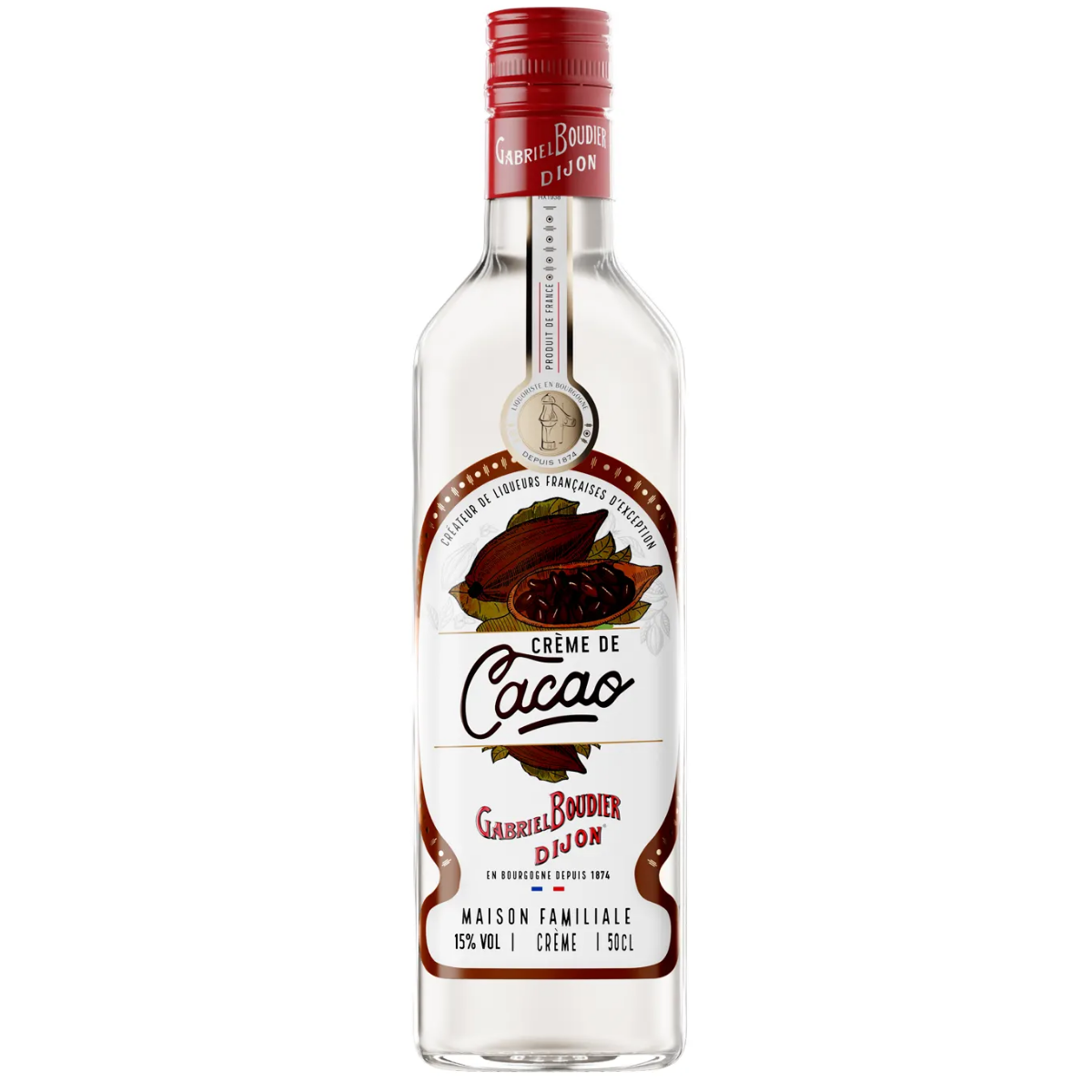 Gabriel Boudier White Cocoa Liqueur Cacao Blanc 500ml