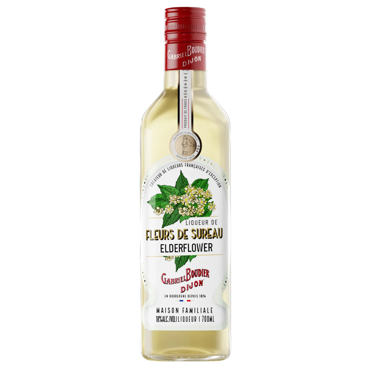 Gabriel Boudier Elderflower Liqueur Fleur de sureau 700ml