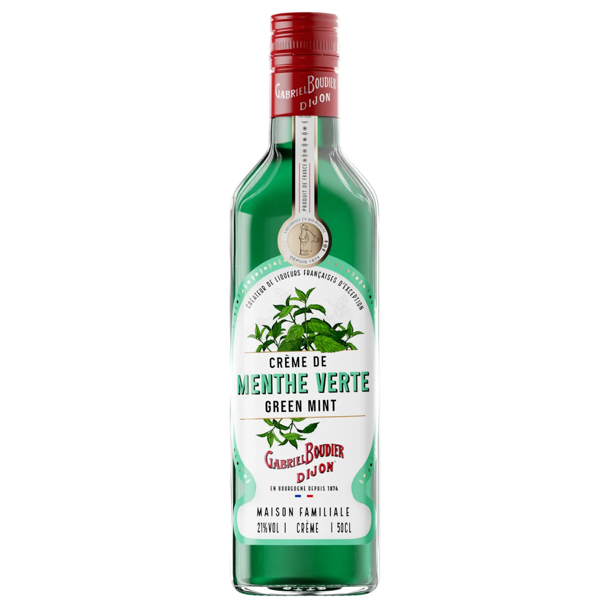 Gabriel Boudier Green Mint Liqueur Menthe Verte 500ml