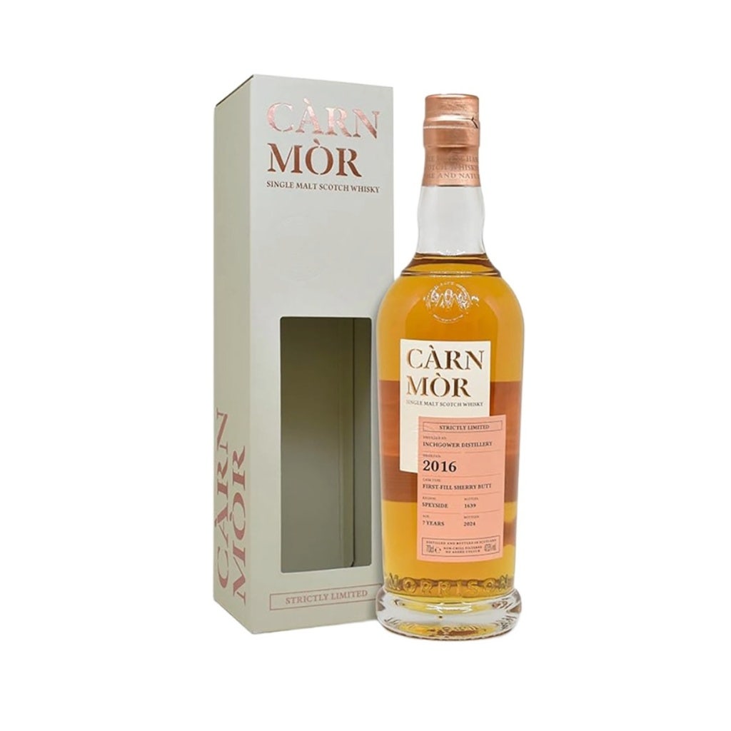 Carn Mor Carn Mor Inchgower 2016 7yo Scotch Malt Whisky 47.