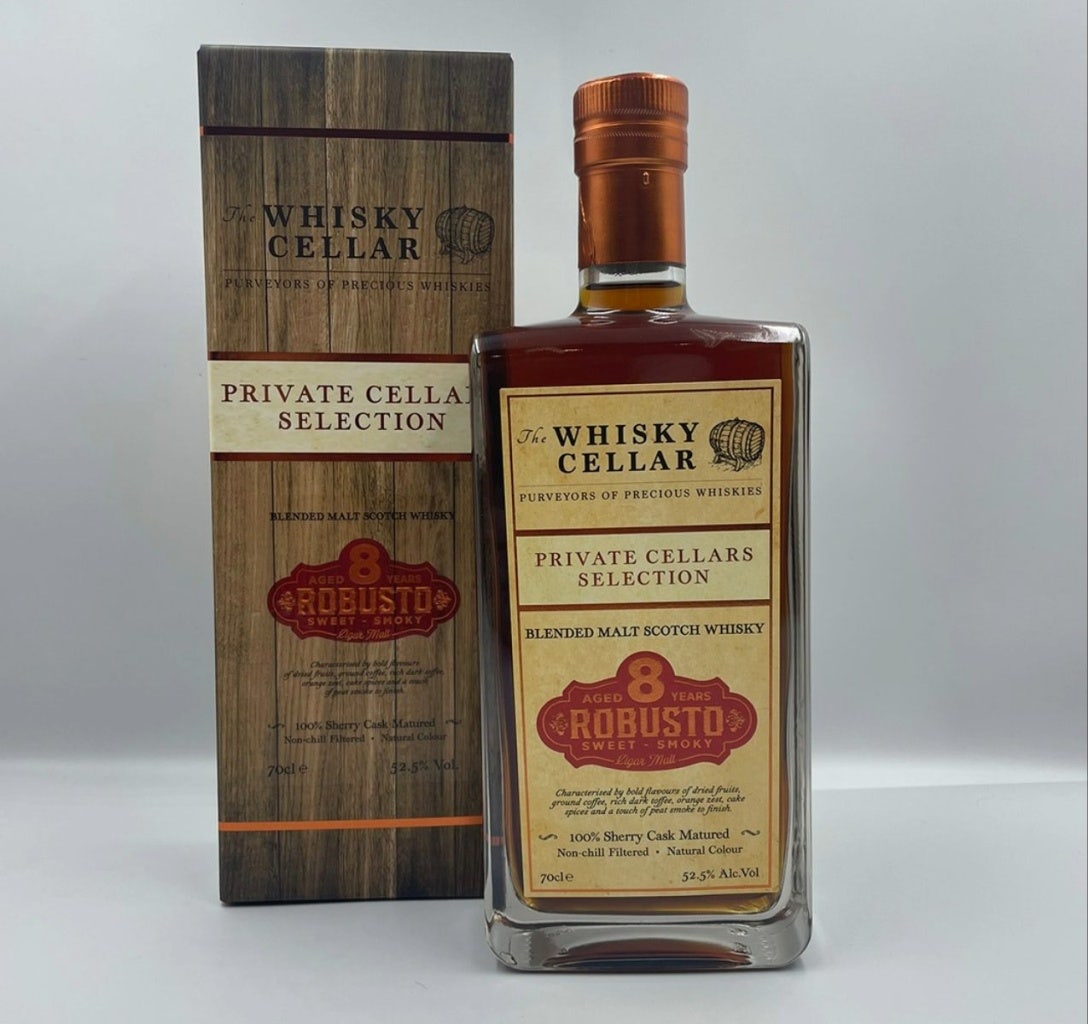 Whisky Cellar The Whisky Cellar 'robusto' Cigar Malt Scotch Whis
