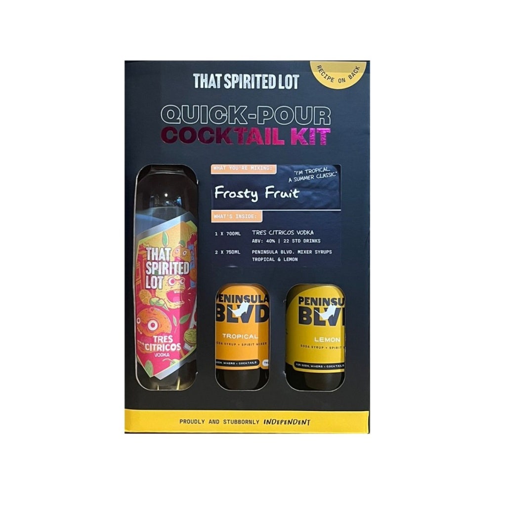 That Spirited Lot Quick Pour Cocktail Kit Frosty Fruit