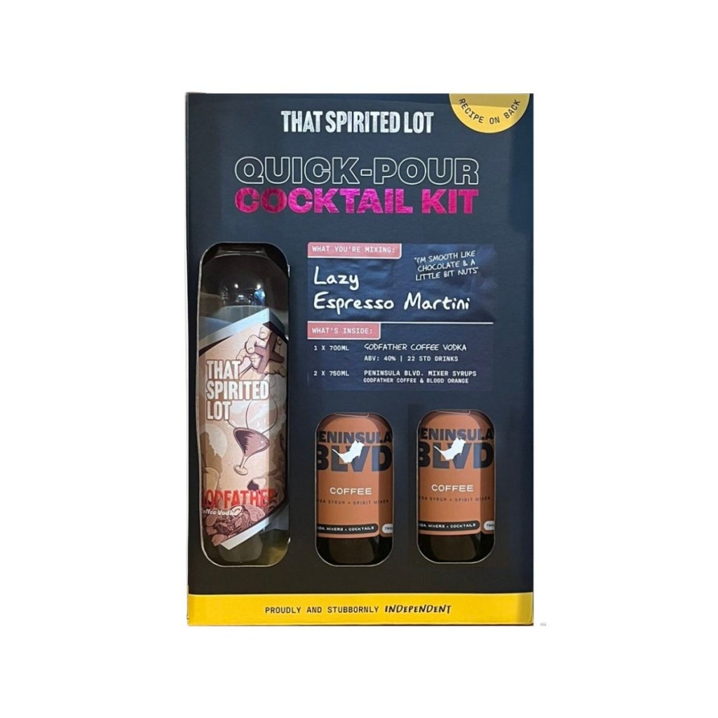That Spirited Lot Quick Pour Cocktail Kit Lazy Espresso Martini