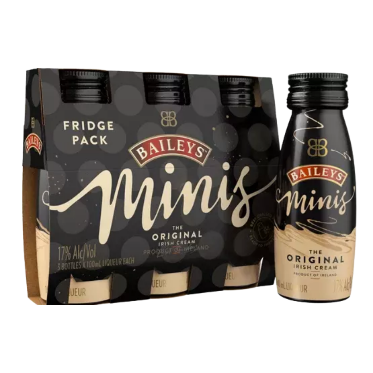 Baileys Mixed Mini's 100ml (Unit=Sleeve 8x 3pks)