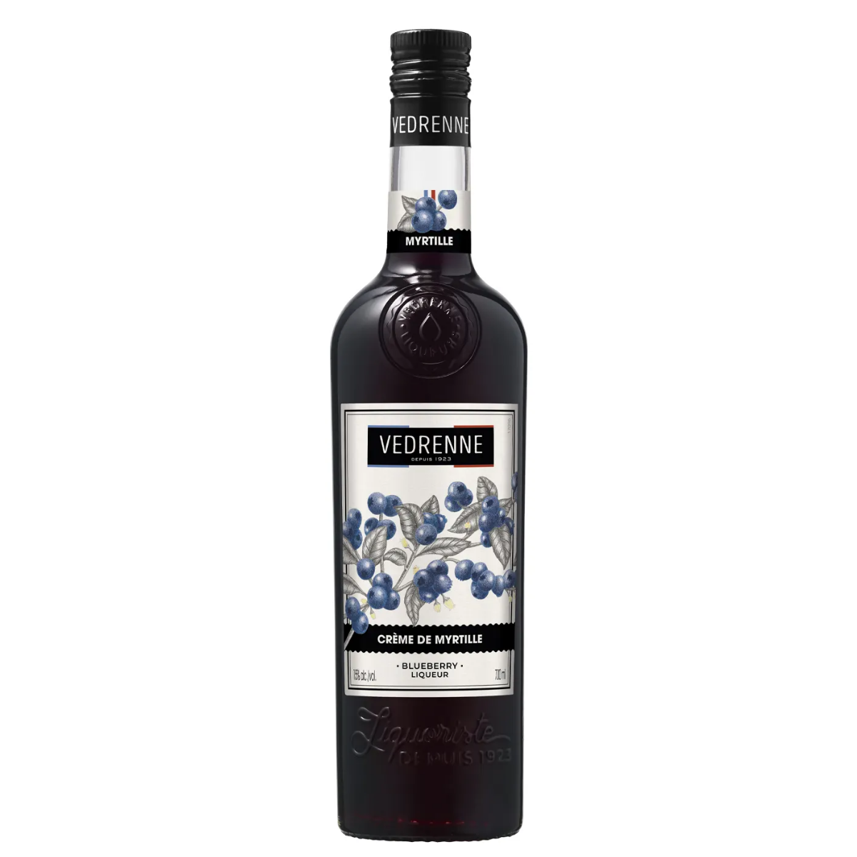 Vedrenne Blueberry Liqueur Myrtille 700ml