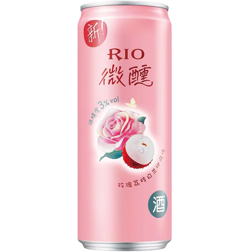 Rio Light Rose Lychee Brandy Flavoured Cocktail(Alc.3%