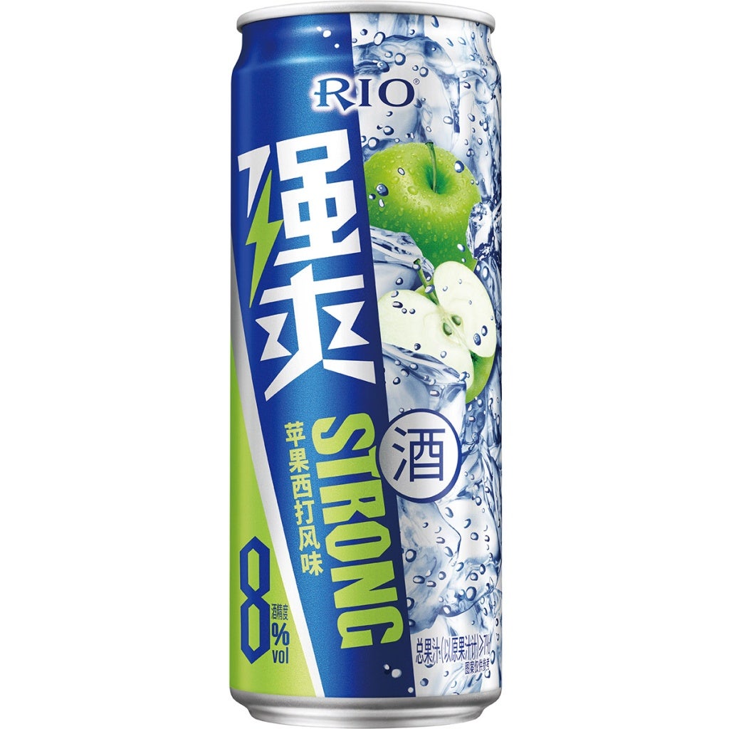 Rio Strong Apple & Vodka Flavoured Cocktail(Alc.8%Vol