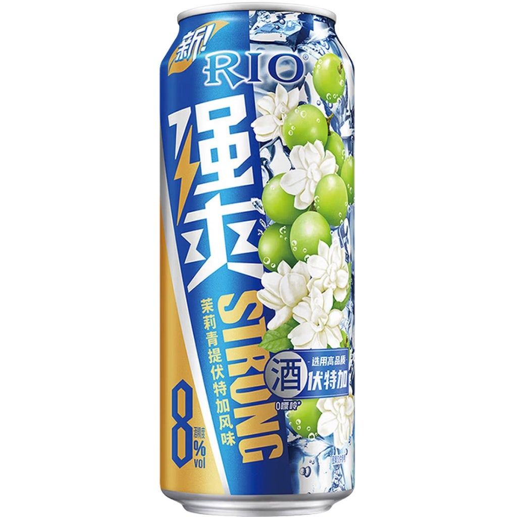 Rio Strong Jasmine & Green Grape & Vodka Flavoured Coc