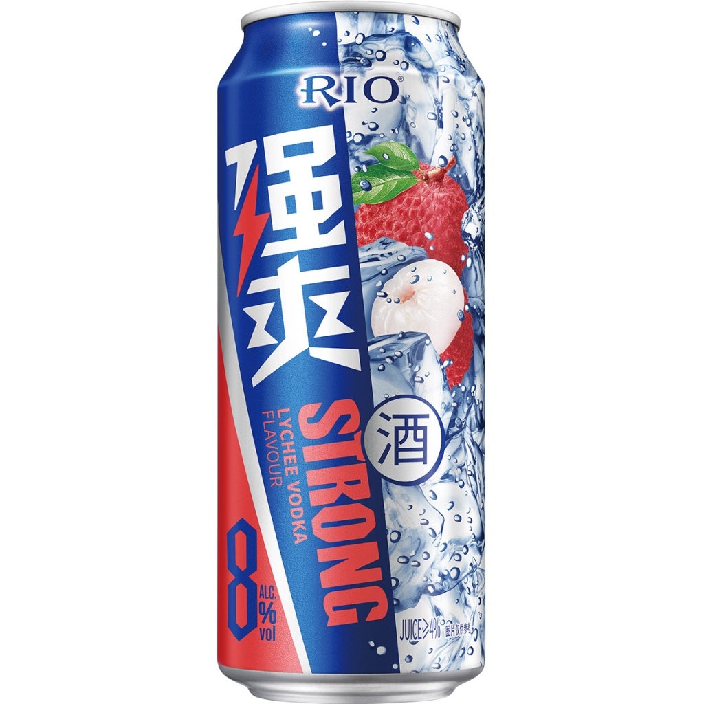 Rio Strong Lychee & Vodka Flavoured Cocktail(Alc.8%Vol