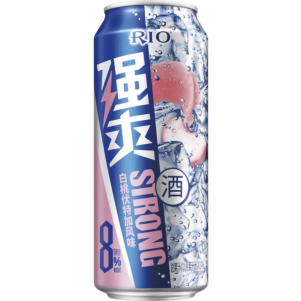 Rio Strong Peach & Vodka Flavoured Cocktail(Alc.8%Vol
