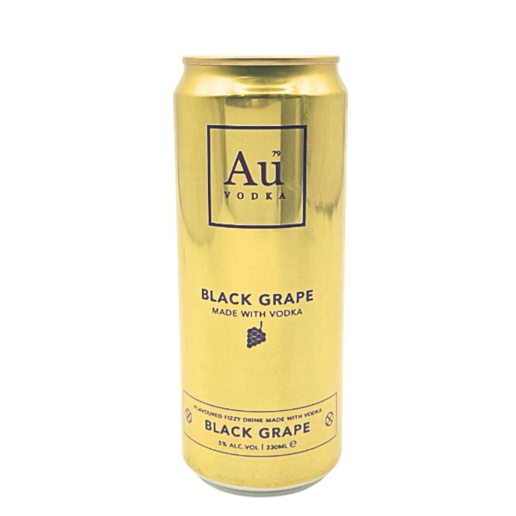 Au Vodka Black Grape Rtd 4x330ml