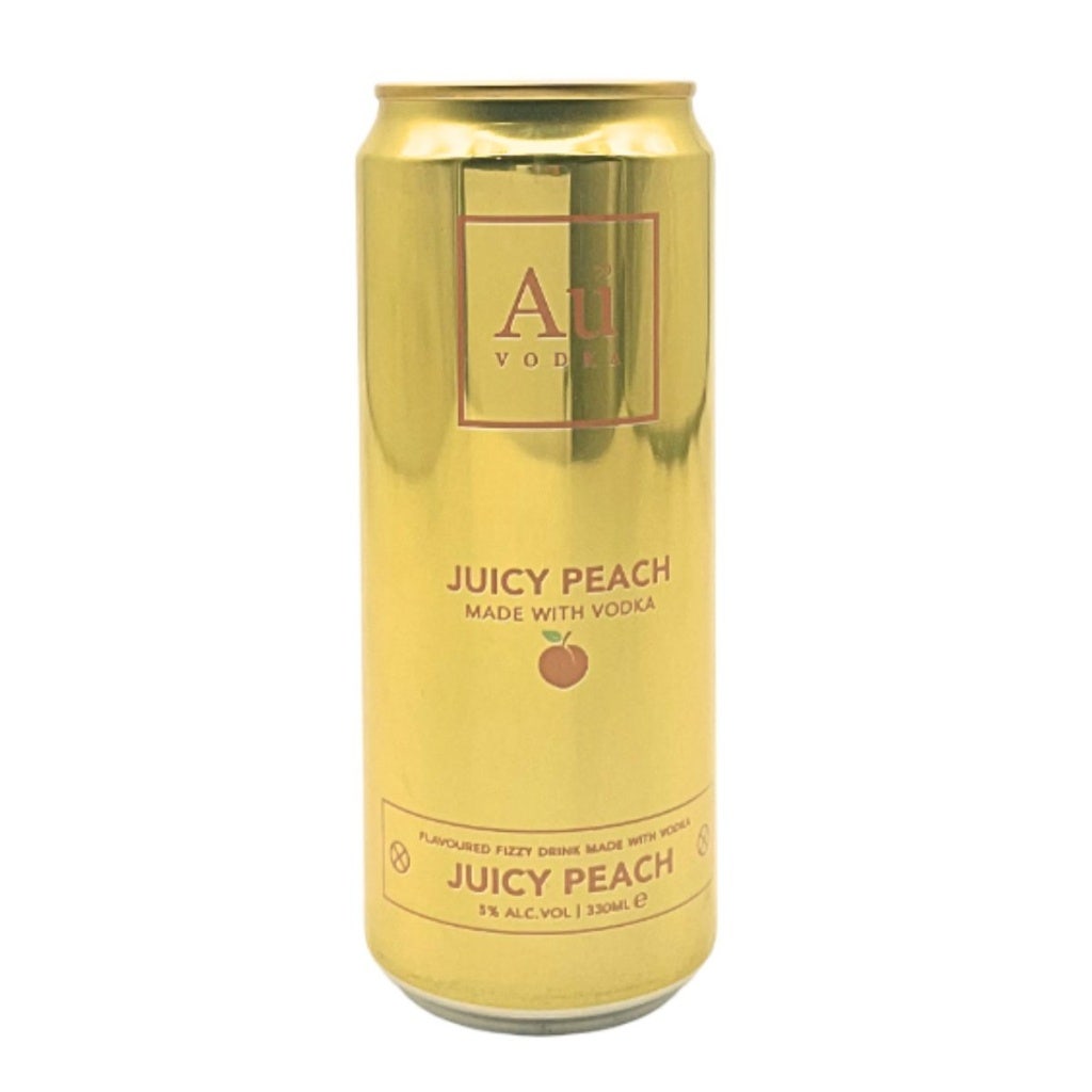 Au Vodka Juicy Peach Rtd 4x330ml