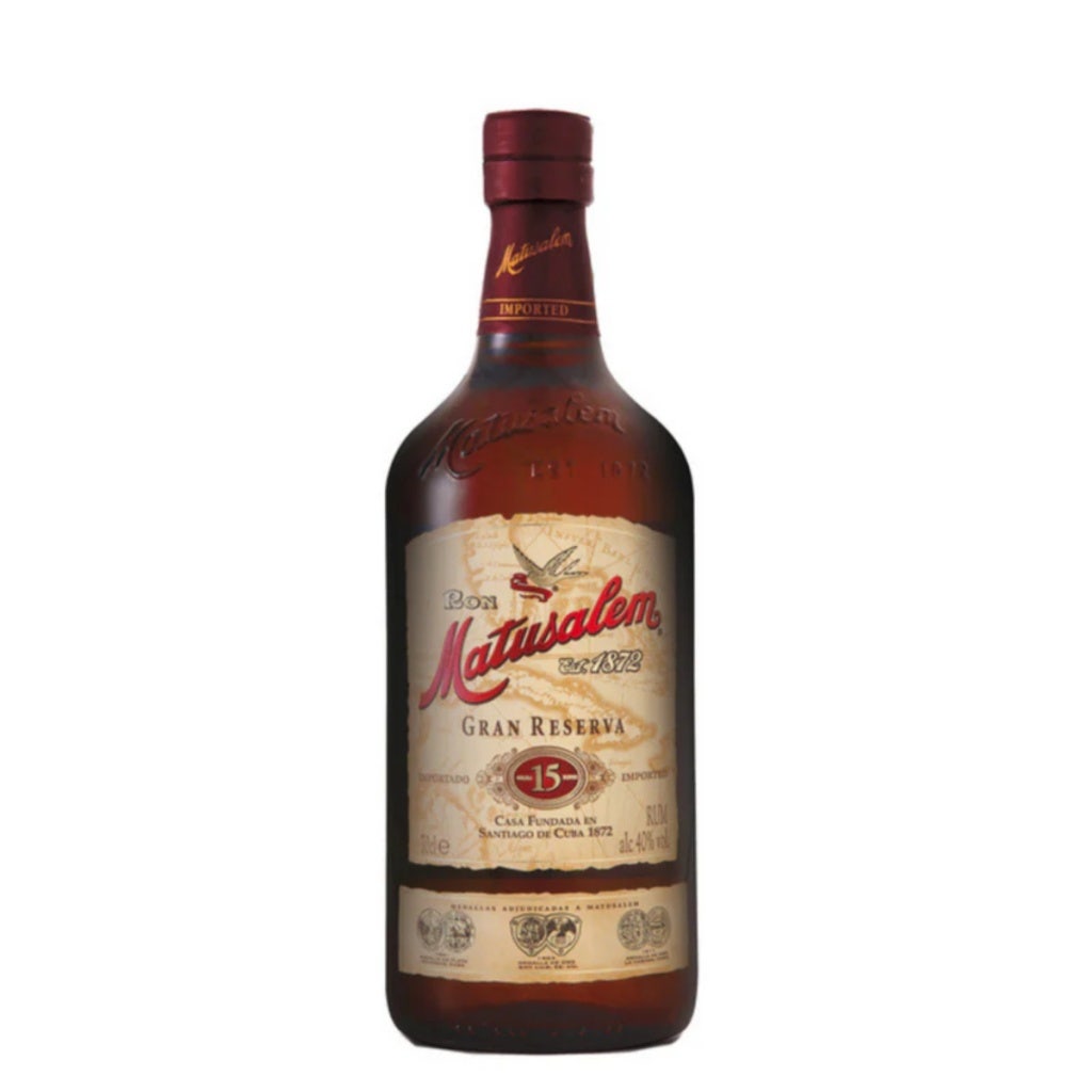 Matusalem Gran Reserva 15 Year Old Solera Rum 700ml (Abv40%)