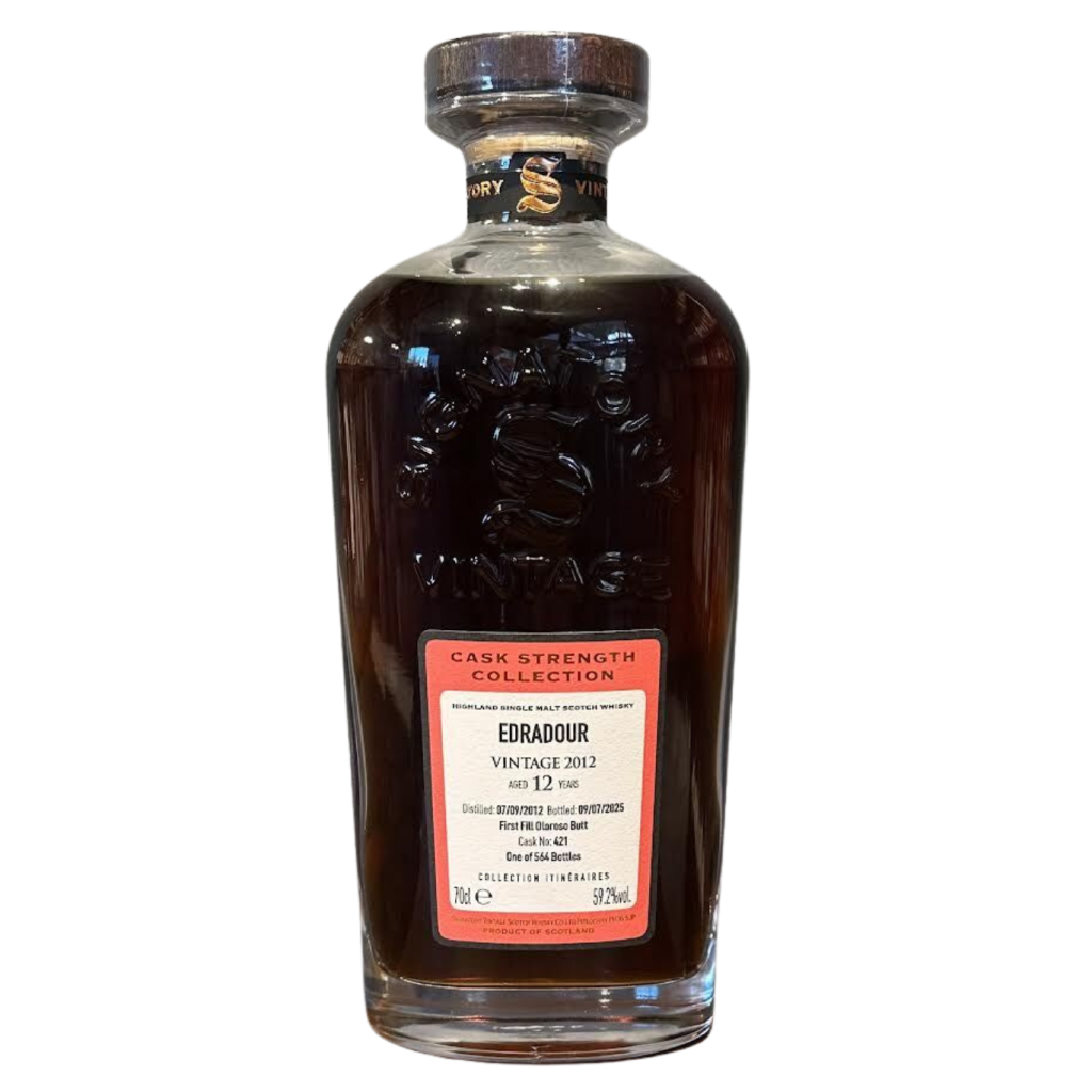 Edradour 12 Years Old 2012 1st Fill Oloroso Butt Cask Stren