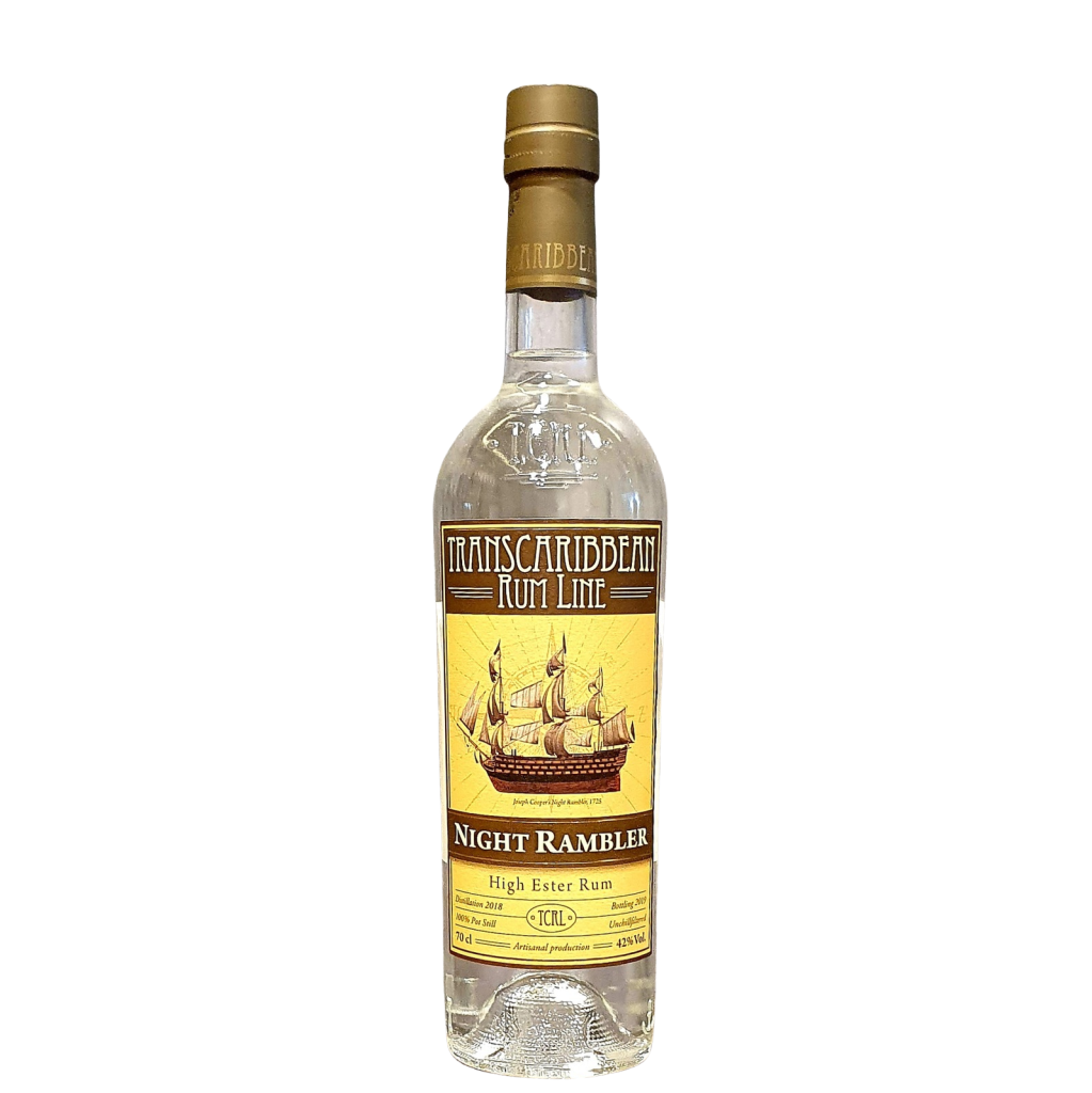 Transcaribbean Line Night Rambler High Ester White Rum 700ml
