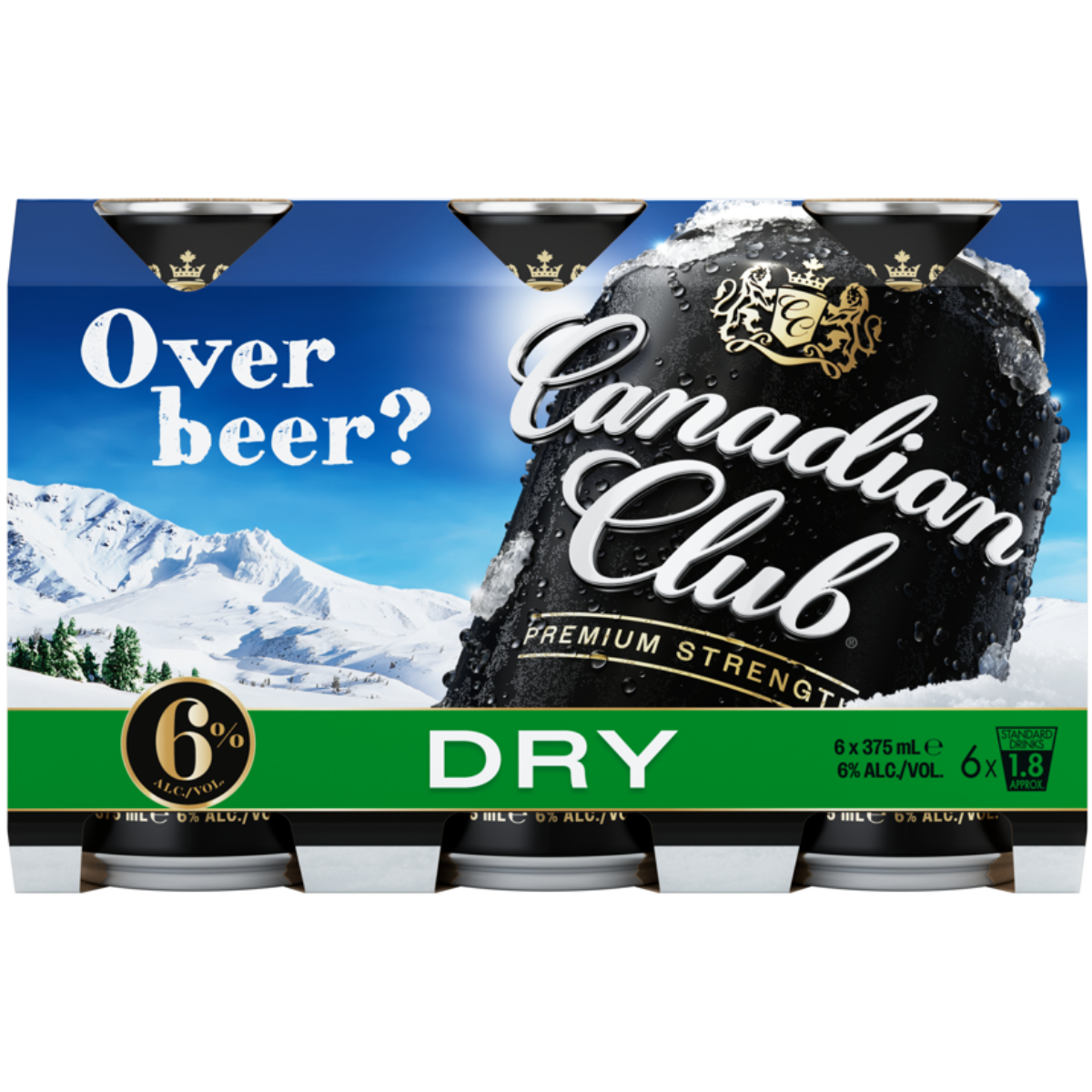 Canadian Club & Dry Premium 375ml