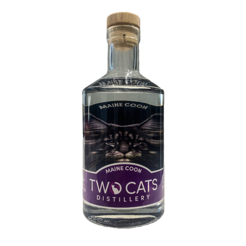 Two Cats Distillery Maine Coon London Dry Gin 500ml
