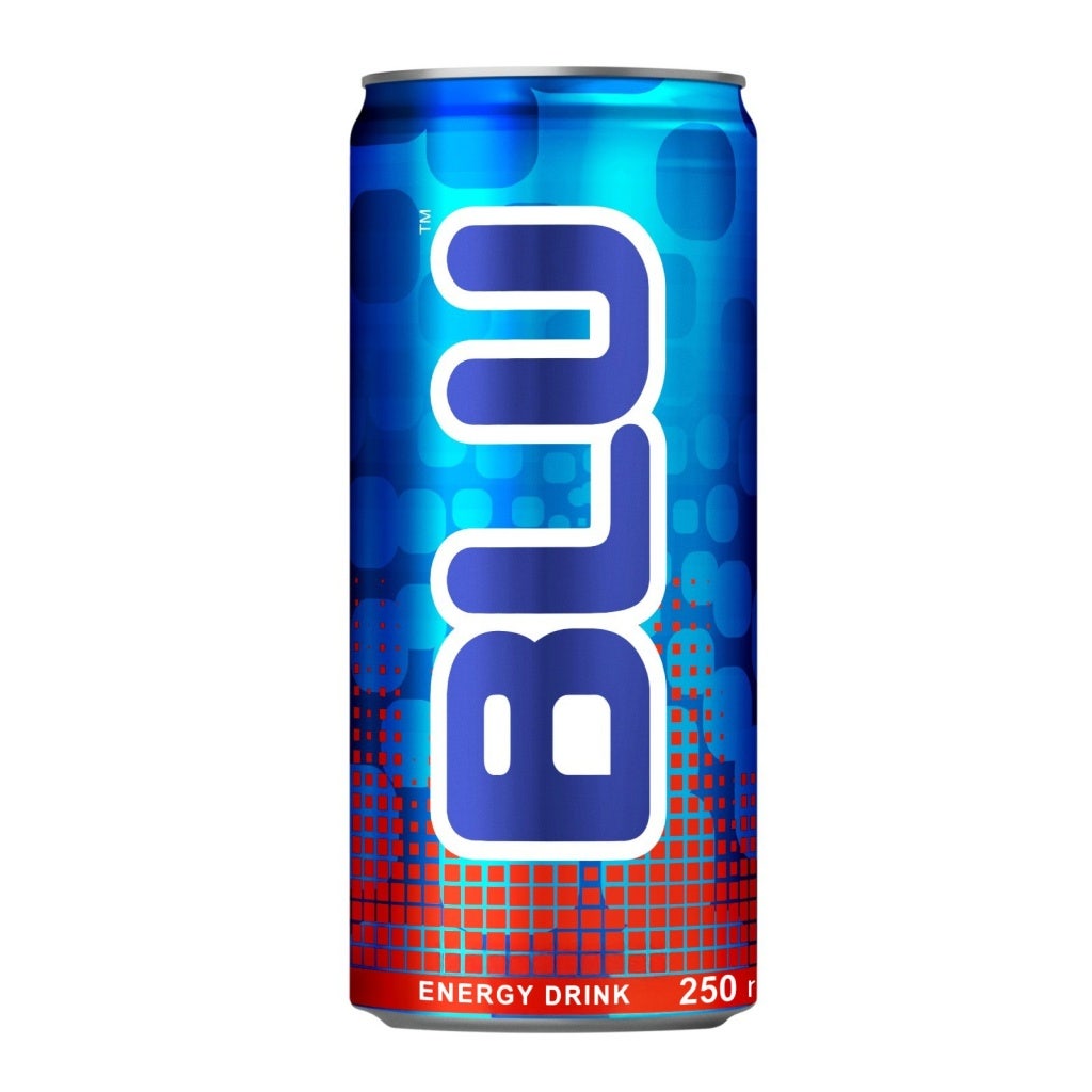 Blu Energy Drink Classic 250ml (24 Pack)