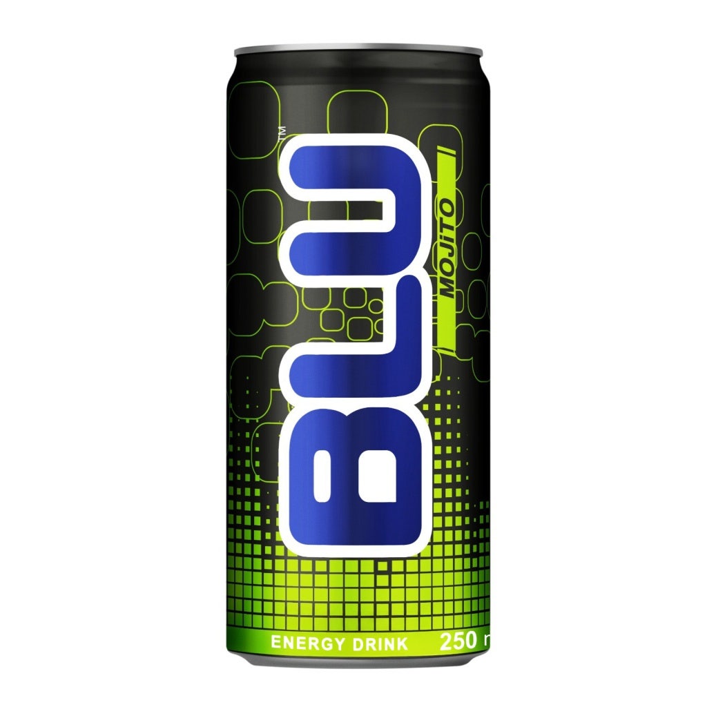 Blu Energy Drink Mojito 250ml (24 Pack)
