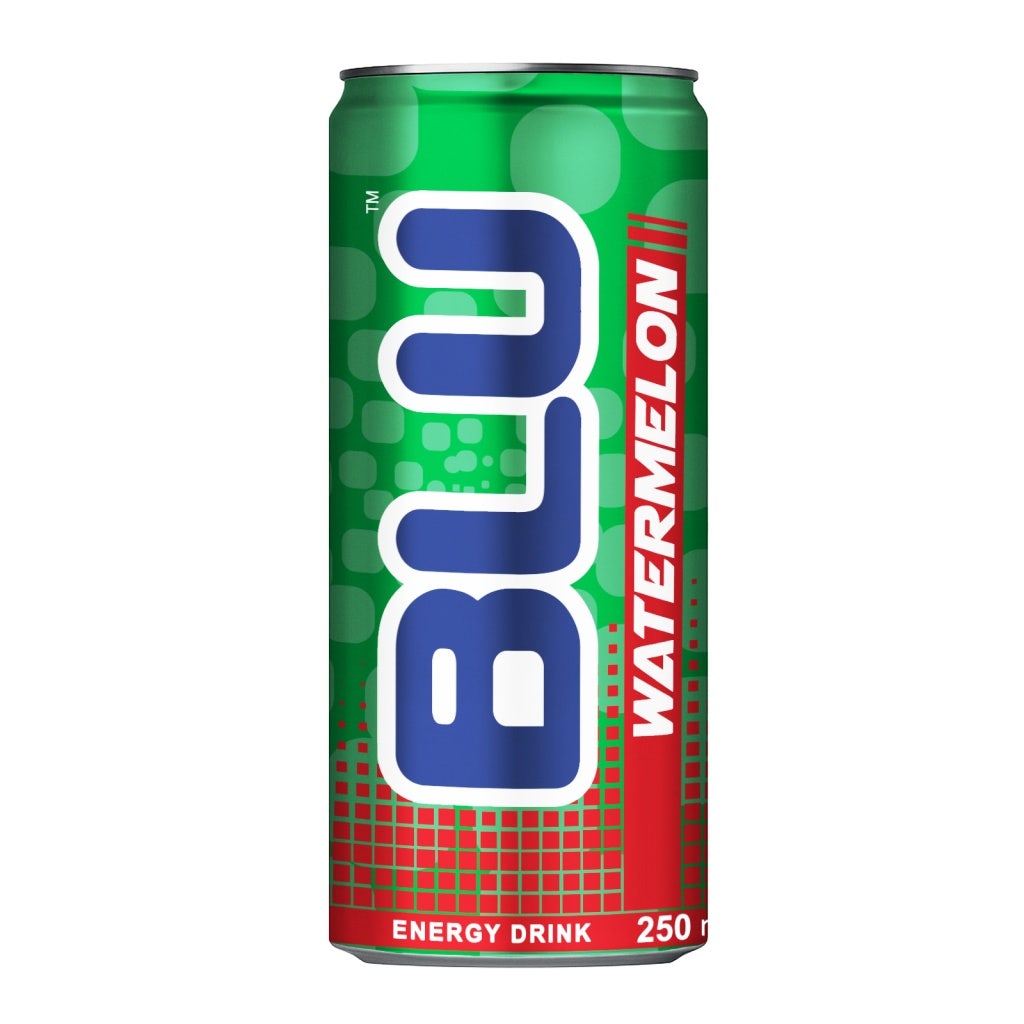 Blu Energy Drink Watermelon 250ml (24 Pack)