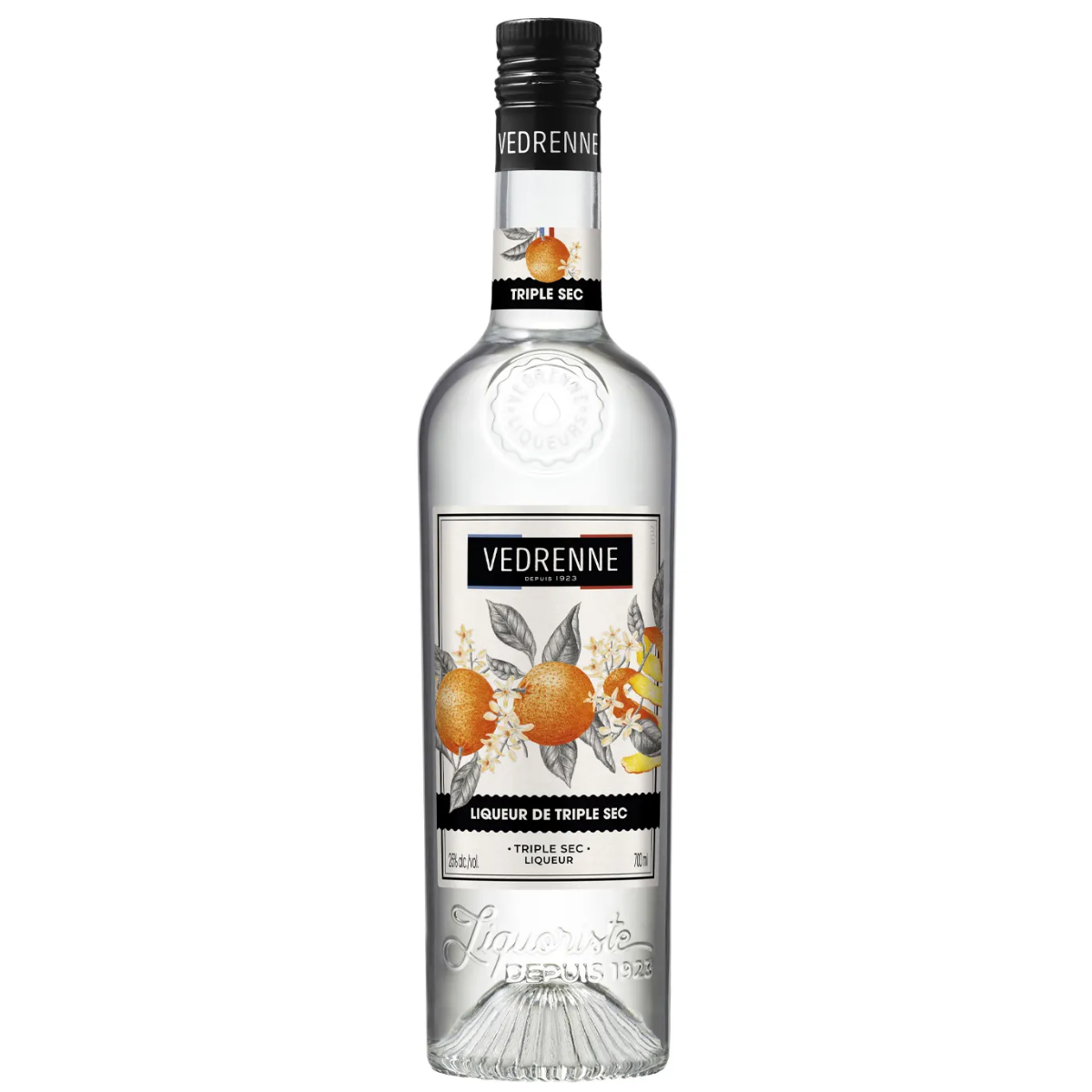 Vedrenne Triple Sec Liqueur White Curacao 25% 700ml