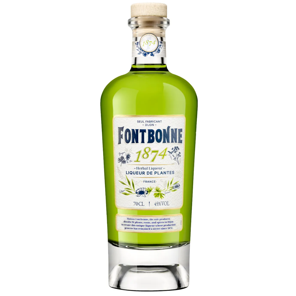 Gabriel Boudier Fontbonne Herbal Liqueur 700ml