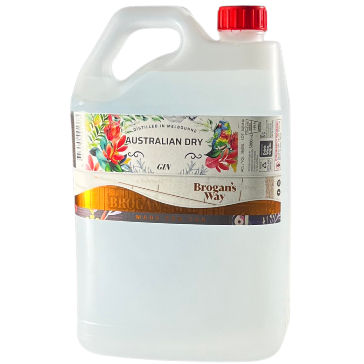 Brogan's Way Australian Gin 5Lt