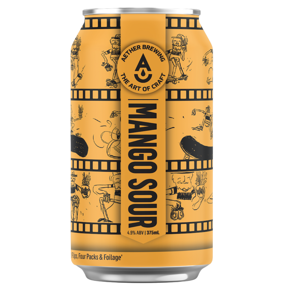 Aether Brewing Mango Sour Carton 375ml