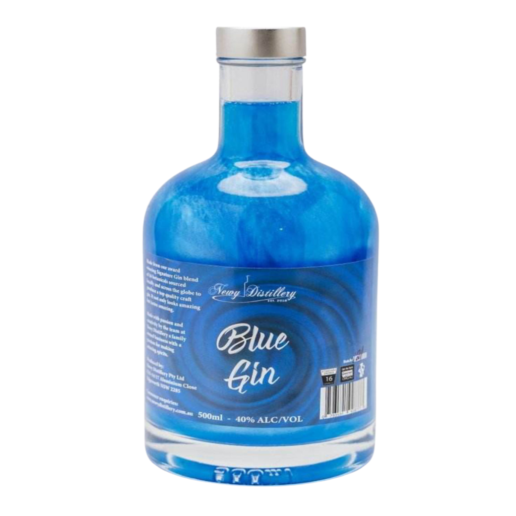 Newy Distillery Ocean Blue Shimmer Gin 500 Ml