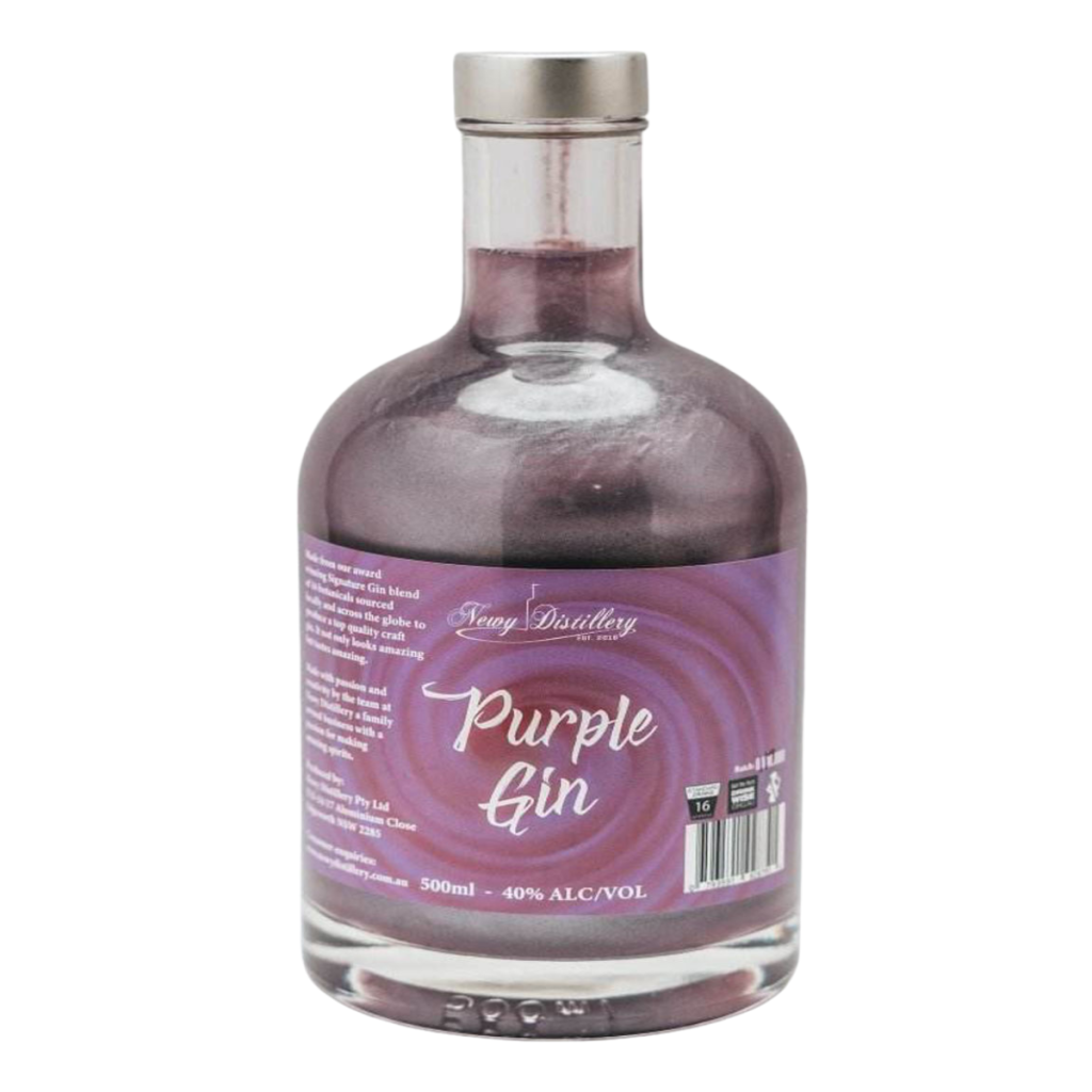 Newy Distillery Purple Shimmer Gin 500 Ml