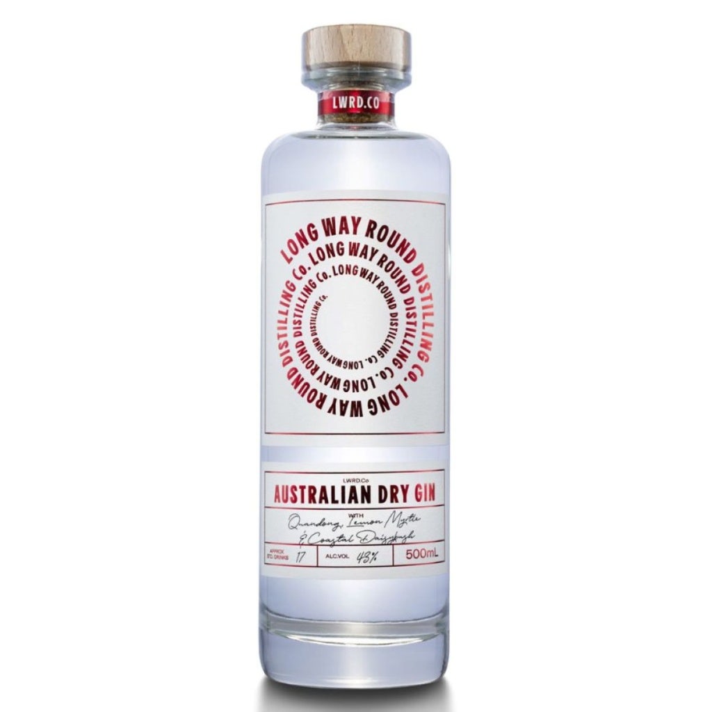Long Way Round Distilling Australian Dry Gin 500ml