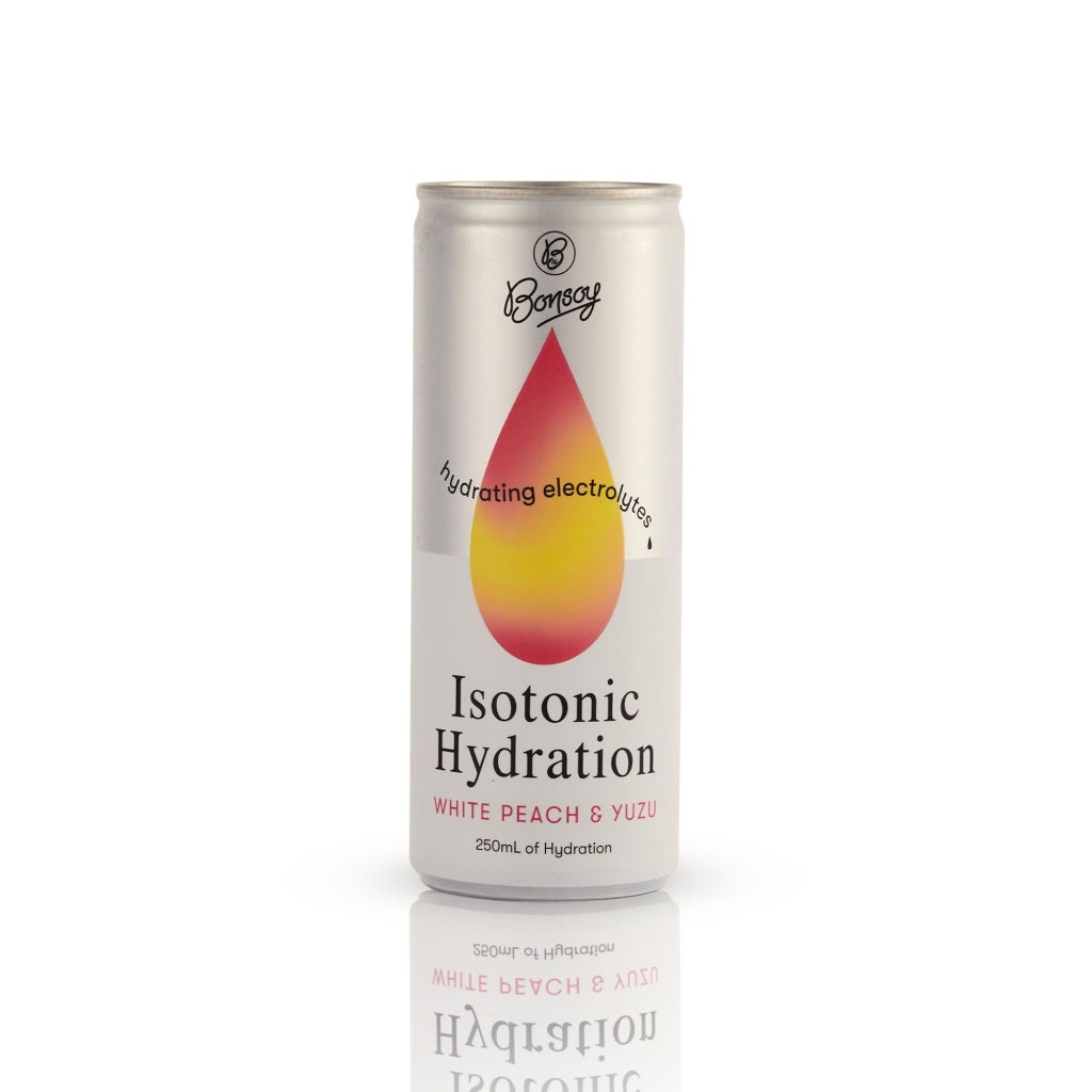 Bonsoy White Peach Yuzu Isotonic 250ml X 12